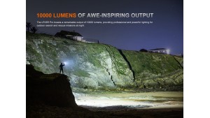 Fenix LR35R PRO - LED & UV - Lanternă profesională - 10000 Lumeni - 500 Metri - Horse Limited Version